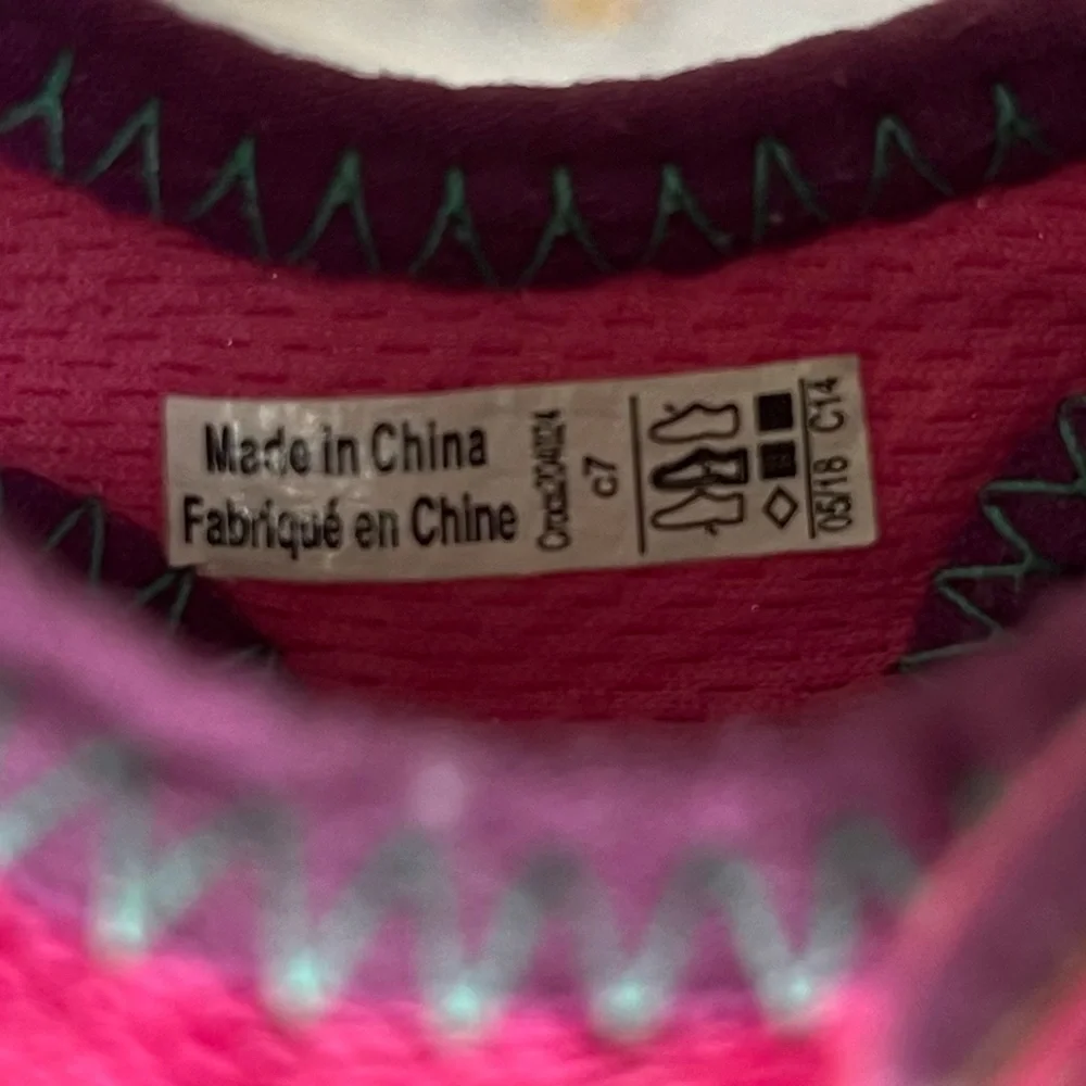 CROCS Girls' Swiftwater Sandals Pink size 7